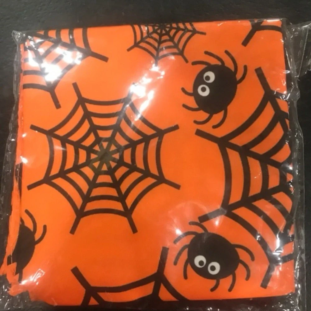 NWT Halloween Dog‎ Bandanas – Ghost & Spider Web Pet Scarves, 2 Pack